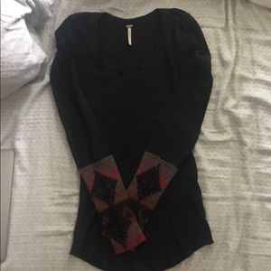 Free People patterned Long Sleeve